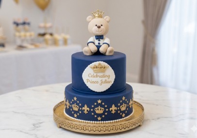 Birthday Party Baby Boy Cake 31