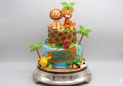 Birthday Party Baby Boy Cake 34