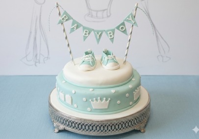 Birthday Party Baby Boy Cake 7