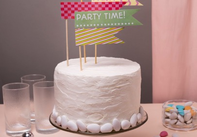 Birthday Party Baby Girl Cake 17