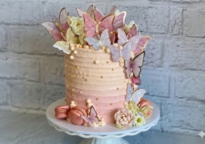 Birthday Party Baby Girl Cake 18