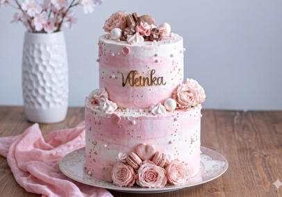 Birthday Party Baby Girl Cake 19