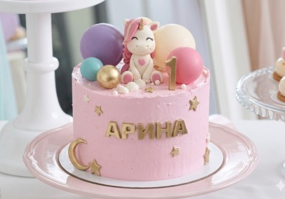 Birthday Party Baby Girl Cake 21