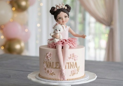 Birthday Party Baby Girl Cake 23