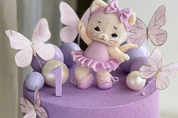 Birthday Party Baby Girl Cake 28