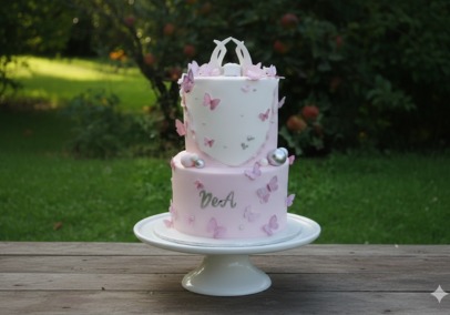 Birthday Party Baby Girl Cake 5