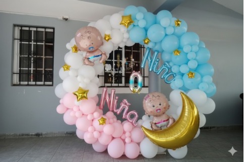 Baby Shower Balloons Decoration