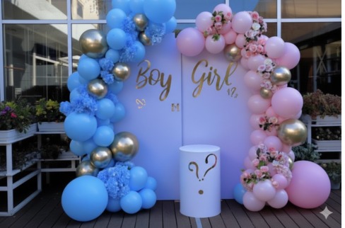 Boy & Girl Baby Shower Theme