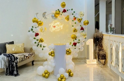 Elegant Vibes Happy Birthday