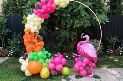 Flamingo Ring Decoration