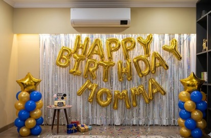 MOM Birthday Decoration