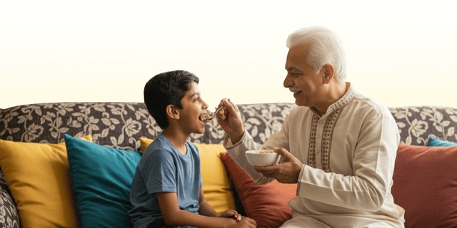 Special Grandparent's Day ocassion food prepared by COOX