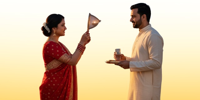 Special Karva Chauth ocassion food prepared by COOX