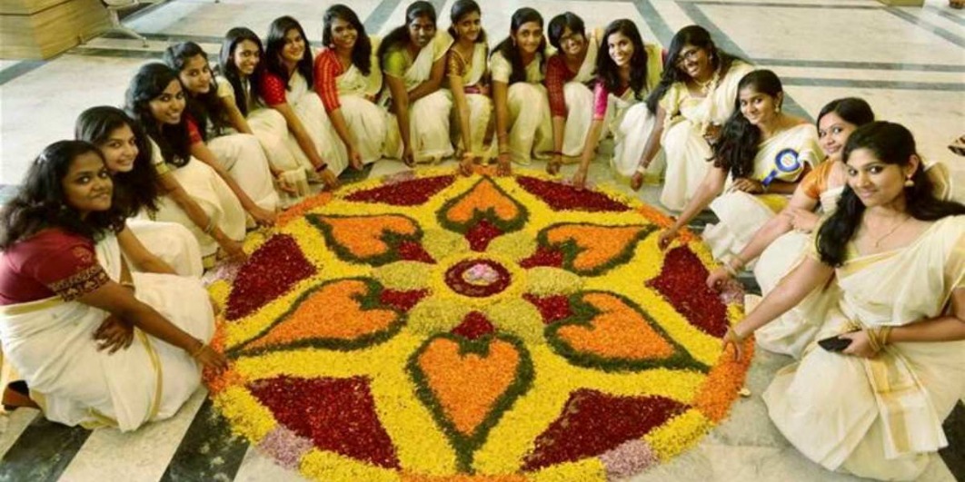 Singer for Onam at Home