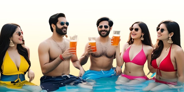 Waiters for Pool Parties