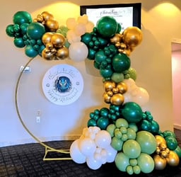 Unique Green Pastel Decoration