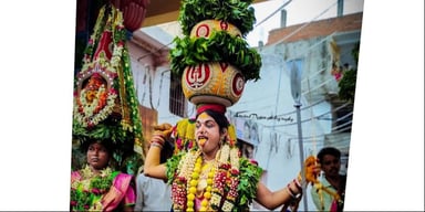 Special Bonalu ocassion food prepared by COOX