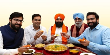 Special Gurpurab ocassion food prepared by COOX