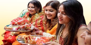 Special Karva Chauth ocassion food prepared by COOX
