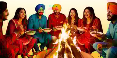 Special Lohri  ocassion food prepared by COOX