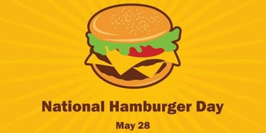Special World Hamburger Day ocassion food prepared by COOX