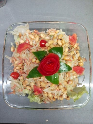 Tasty Papaya Salad cooked by COOX chefs cooks during occasions parties events at home