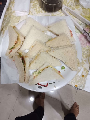 Tasty Sandwich cooked by COOX chefs cooks during occasions parties events at home