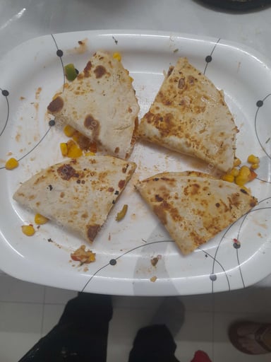 Tasty Quesadillas cooked by COOX chefs cooks during occasions parties events at home