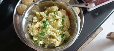 Tasty Upma cooked by COOX chefs cooks during occasions parties events at home