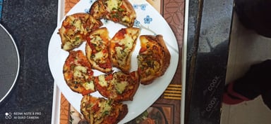 Tasty Tomato Mushroom Bruschetta cooked by COOX chefs cooks during occasions parties events at home