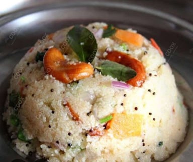 Tasty Upma cooked by COOX chefs cooks during occasions parties events at home