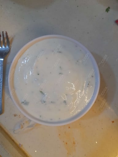 Tasty Yogurt Parsley Dip cooked by COOX chefs cooks during occasions parties events at home