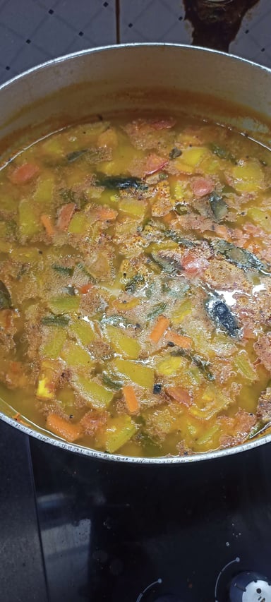 Tasty Sambhar cooked by COOX chefs cooks during occasions parties events at home