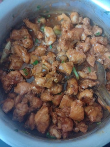 Tasty Chicken Manchurian (Dry) cooked by COOX chefs cooks during occasions parties events at home