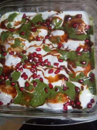 Tasty Dahi Bhalla cooked by COOX chefs cooks during occasions parties events at home