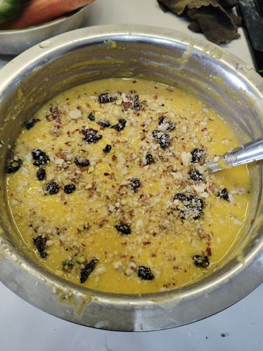 Tasty Mango Kheer cooked by COOX chefs cooks during occasions parties events at home