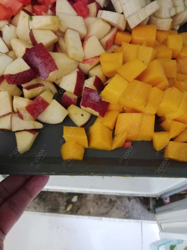 Tasty Fruit Chaat cooked by COOX chefs cooks during occasions parties events at home
