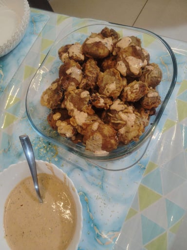 Tasty Potato Bites (ready to fry) cooked by COOX chefs cooks during occasions parties events at home