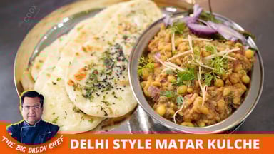 Tasty Matar Kulcha cooked by COOX chefs cooks during occasions parties events at home