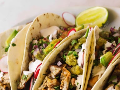 Tasty Grilled Chicken Taco cooked by COOX chefs cooks during occasions parties events at home