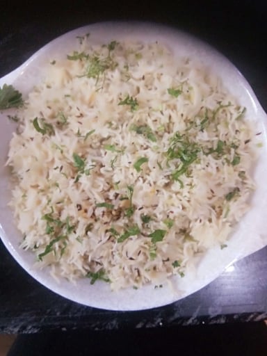 Tasty Steamed Rice cooked by COOX chefs cooks during occasions parties events at home