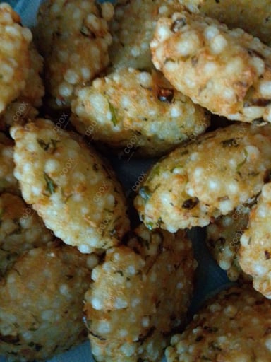 Tasty Sabudana Vada cooked by COOX chefs cooks during occasions parties events at home
