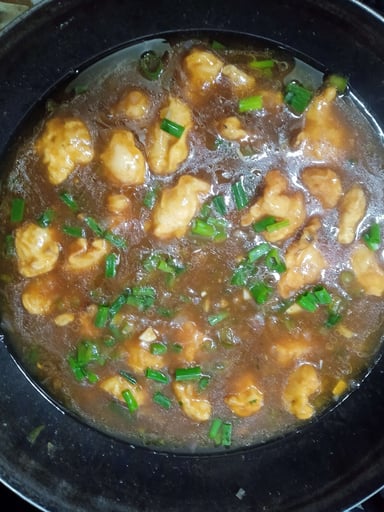 Tasty Chicken Manchurian (Gravy) cooked by COOX chefs cooks during occasions parties events at home