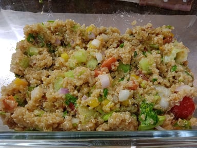 Tasty Quinoa Salad cooked by COOX chefs cooks during occasions parties events at home