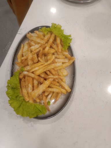 Tasty French Fries cooked by COOX chefs cooks during occasions parties events at home
