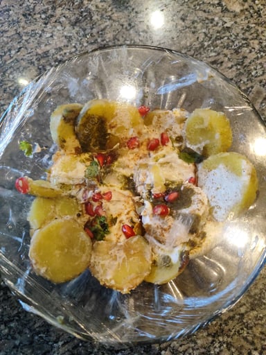Tasty Shakarkandi Chaat cooked by COOX chefs cooks during occasions parties events at home