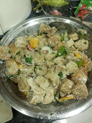 Tasty Malai Soya Chaap (Dry) cooked by COOX chefs cooks during occasions parties events at home