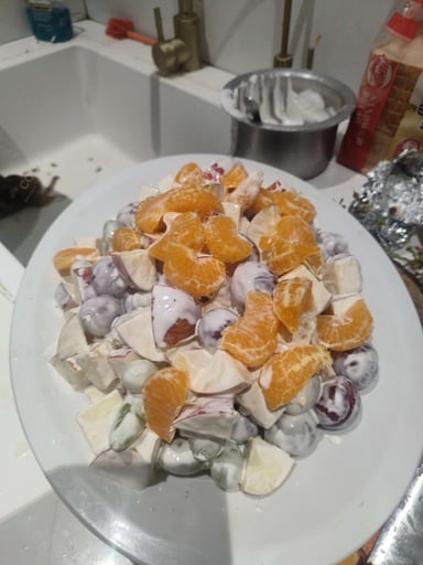 Tasty Fruit Salad cooked by COOX chefs cooks during occasions parties events at home