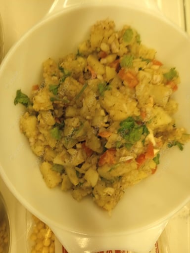 Tasty Aloo Chaat cooked by COOX chefs cooks during occasions parties events at home