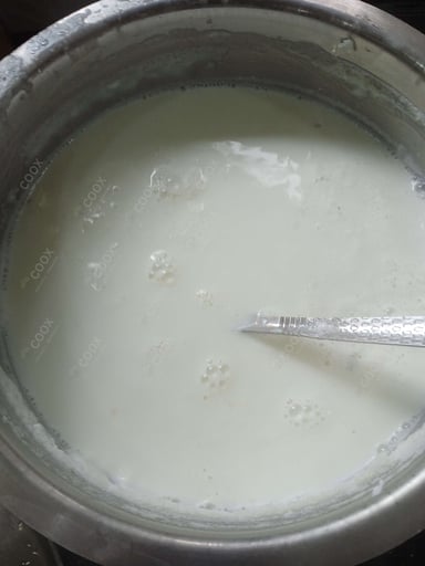 Tasty Hot Kadai Milk cooked by COOX chefs cooks during occasions parties events at home